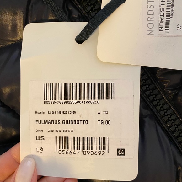 MONCLER FULMARUS QUILTED DOWN COAT - Picture 10 of 12